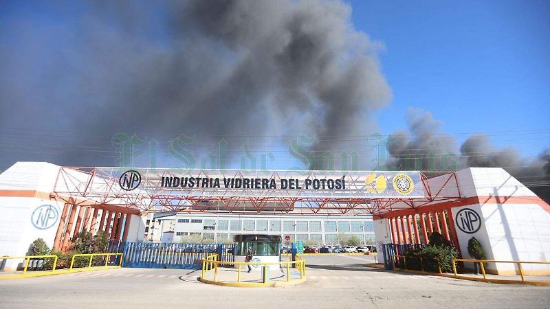 Incendio en Vidriera